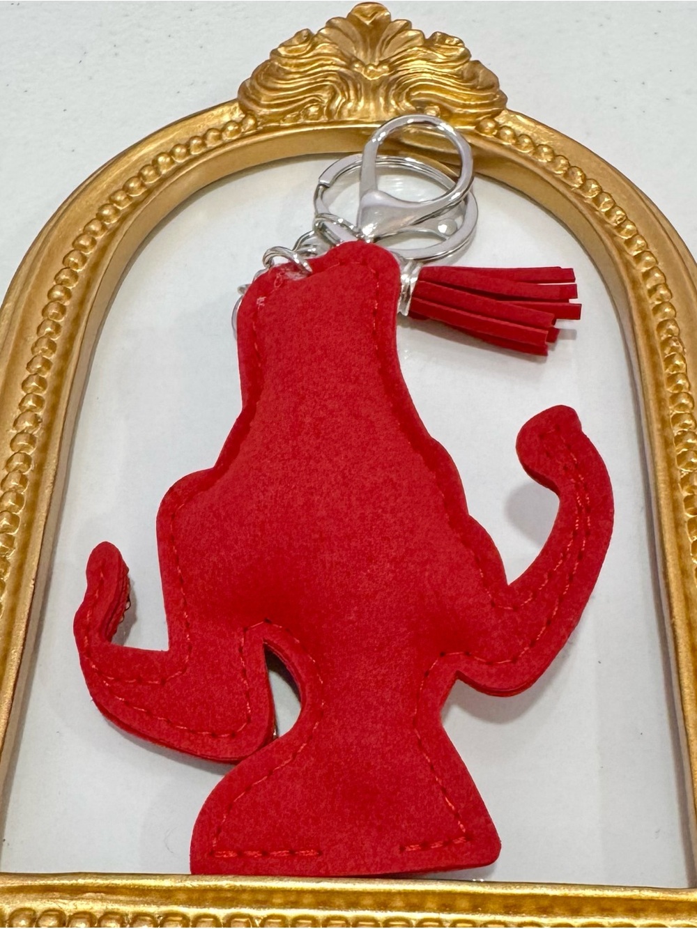 New Jessica Rabbit Keychain with red tassel - Picture 3 of 5